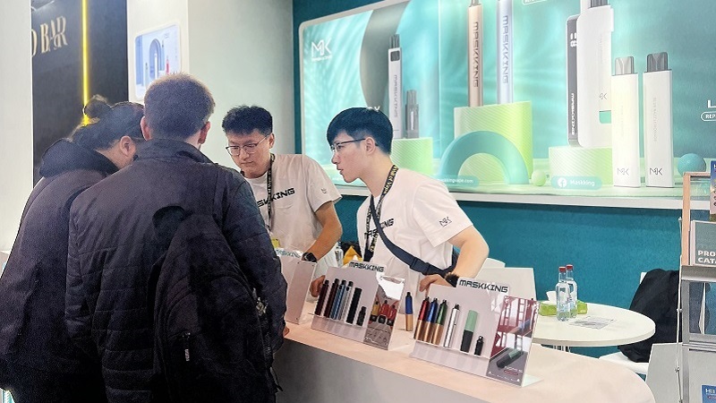 Maskking at The Hall of Vape in Germany 2024